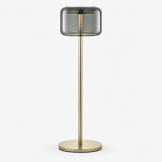 Knapstein SORA-T Tischleuchte Effekt Bronze